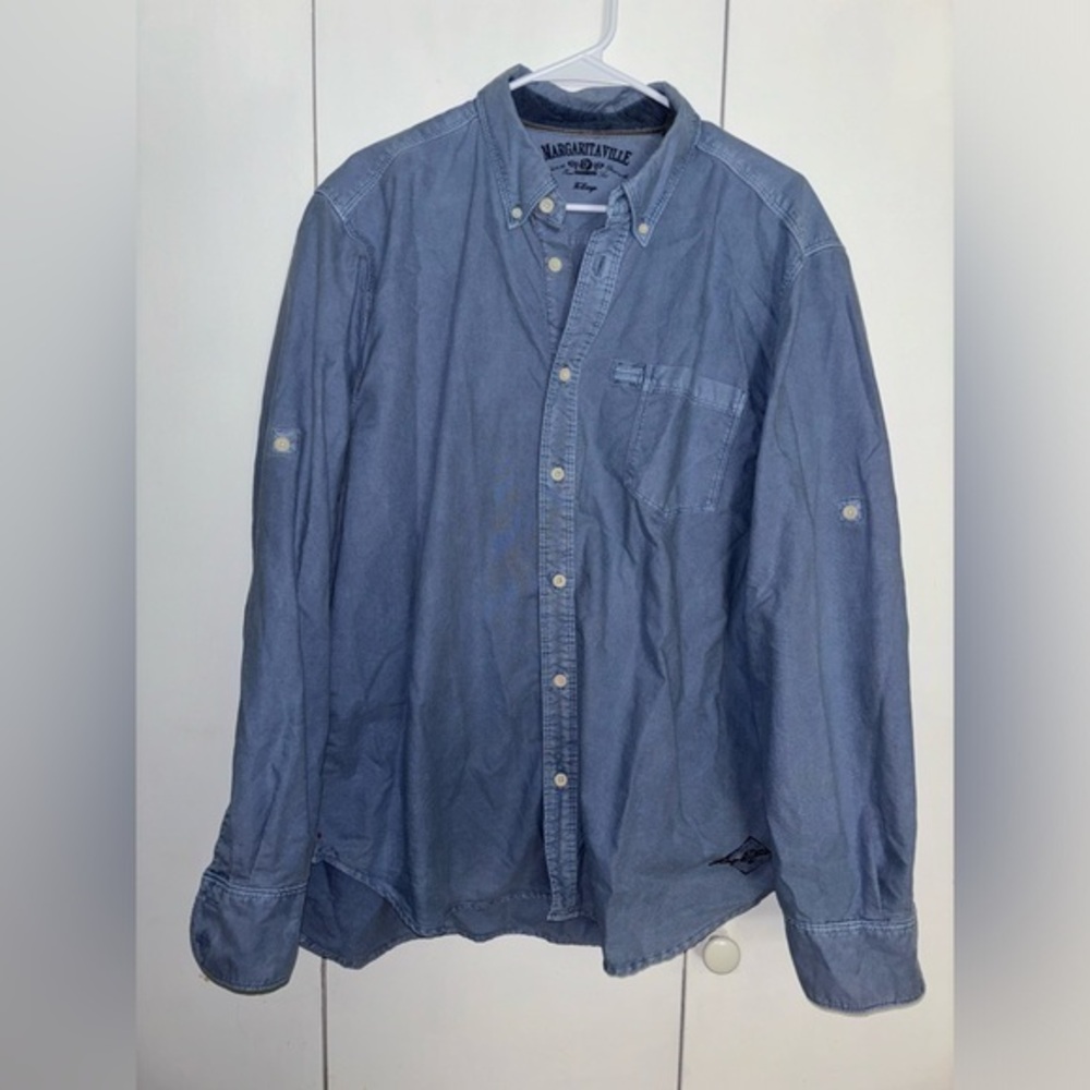 Margaritaville button down long sleeve